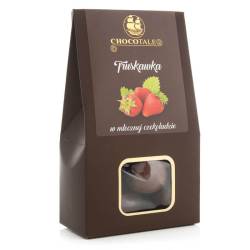 Truskawki w mlecznej czekoladzie